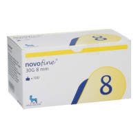 Голки Новофайн (Novofine) 8 мм 30G, 100 шт.