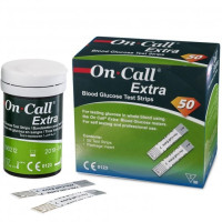 Тест-полоски Он Колл Экстра (On Call Extra), 50 шт.