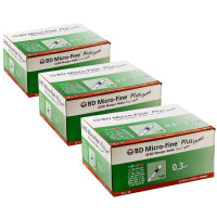 Шприц инсулиновый BD Micro-Fine Plus Demi 0,3мл*8мм (300 шт.)