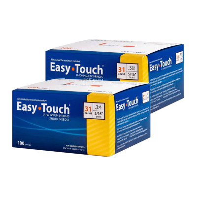 Шприцы инсулиновые Easy Touch 0,3 мл. U-100 (31G) x 8 мм., 200 штук Шприцы инсулиновые Easy Touch 0,3 мл. U-100 (31G) x 8 мм., 200 штук