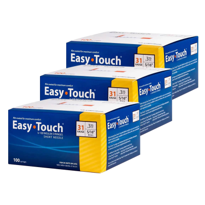 Шприцы инсулиновые Easy Touch 0,3 мл. U-100 (31G) x 8 мм., 300 штук Шприцы инсулиновые Easy Touch 0,3 мл. U-100 (31G) x 8 мм., 300 штук