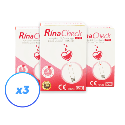 Тест-полоски Rina Check (Рина Чек) №50 - 3 уп., (150 шт.)