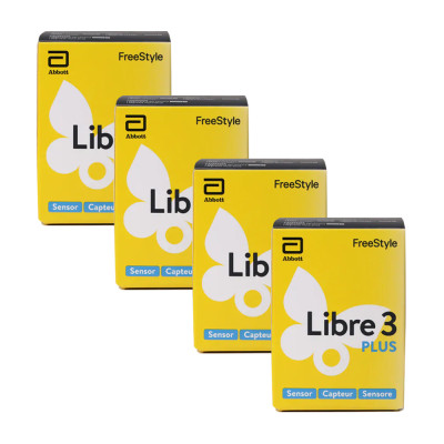 Акционный набор! Сенсор FreeStyle Libre 3 Plus (4 уп.)