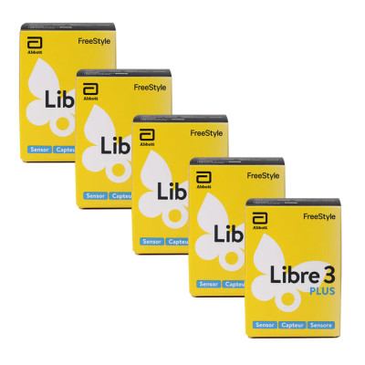 Акционный набор! Сенсор FreeStyle Libre 3 Plus (5 уп.)