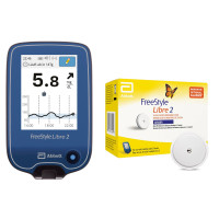 Стартовий набір! Рідер Freestyle Libre 2 (ммоль/л) + Сенсор Freestyle Libre 2