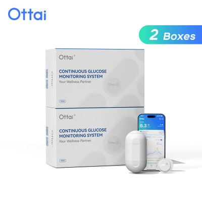 Сенсор непрерывного мониторинга уровня глюкозы Ottai, 2 штуки