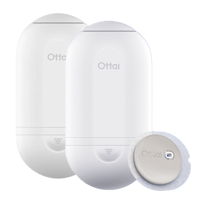 Сенсор непрерывного мониторинга уровня глюкозы Ottai, 2 штуки Сенсор непрерывного мониторинга уровня глюкозы Ottai, 2 штуки