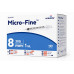 Шприцы инсулиновые с интегрированной иглой BD Micro-Fine Plus 1 мл U-100 (8 мм х 30G), 100 шт.