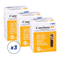 Тест-полоски CareSens N (КареСенс Н) - 3 уп. (150 шт.)