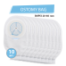 Калоприемник Ostomy Bag однокомпонентный открытый непрозрачный 20–60 мм с угольным фильтром | Аналог Coloplast SenSura Mio, 10 шт.