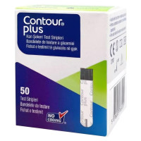 Тест-полоски Контур Плюс (Contour Plus), 50 шт.