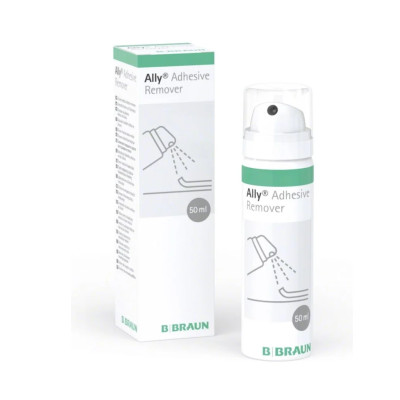 Спрей для снятия медицинского клея B. Braun Ally Adhesive Remover 50 мл. для сенсоров, пластырей и калоприемников