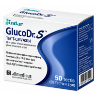 Тест-полоски к глюкометру GlucoDr. S (AGM-513S), 50 шт.