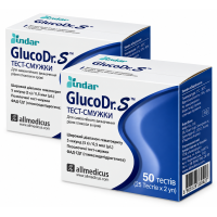 Тест-полоски к глюкометру GlucoDr. S (AGM-513S), 100 шт.