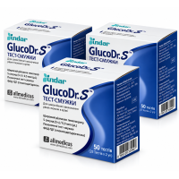 Тест-полоски к глюкометру GlucoDr. S (AGM-513S), 150 шт.