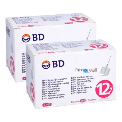 Иглы для инсулиновых ручек "МикроФайн" 12.7 мм (29G x 0,33 мм), 200 шт. Иглы для инсулиновых ручек "МикроФайн" 12.7 мм (29G x 0,33 мм), 200 шт.