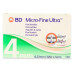 Иглы для инсулиновых шприцов "BD Micro-Fine Ultra" 4 мм (32G x 0,23 мм), 300 шт.