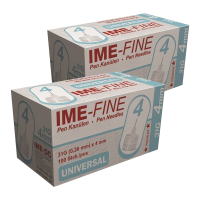 Иглы инсулиновые для шприц-ручек "Ime-Fine" 4 мм (31G x 0,26 мм), 200 шт.