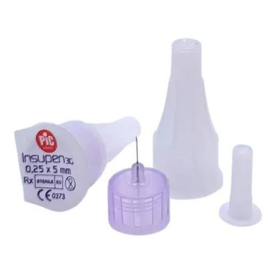 Иглы инсулиновые Инсупен 5 мм (Insupen 5 mm 31G), 25 штук