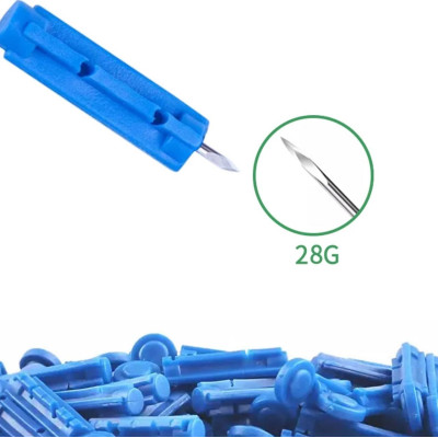 Ланцеты медицинские 28G для Bionime, One Touch, On Call, Contour (10 шт.)