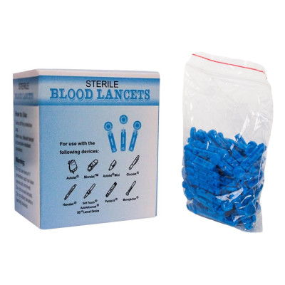 Ланцеты универсальные Freely Fine (0,36 мм 28G), 100 шт.