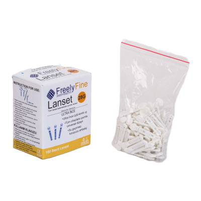 Ланцеты одноразовые медицинские к шприц-ручке для прокола пальца Акку Чек Софткликс (Accu Chek Softclix) 28G, 100 шт.