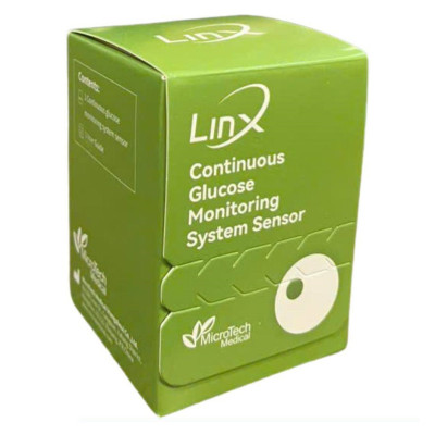 Сенсор непрерывного мониторинга уровня глюкозы LinX CGM | Aidex X, 3 шт.