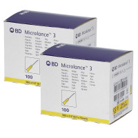 Голка з кріпленням Luer-Lock для мезотерапії | карбокситерапії BD Microlance 30G 1/2 (0,3х13 мм), 200 шт.