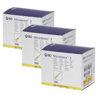 Голка з кріпленням Luer-Lock для мезотерапії | карбокситерапії BD Microlance 30G 1/2 (0,3х13 мм), 300 шт.