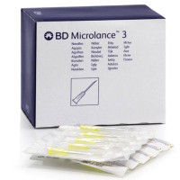 Голка з кріпленням Luer-Lock для мезотерапії | карбокситерапії BD Microlance 30G 1/2 (0,3х13 мм), 25 шт.