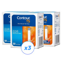 Тест-полоски Contour TS №50 - 3 уп. (150 шт.) Тест-полоски Contour TS №50 - 3 уп. (150 шт.)