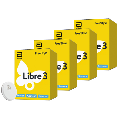 Акционный набор! Сенсор FreeStyle Libre 3 (4 уп.)