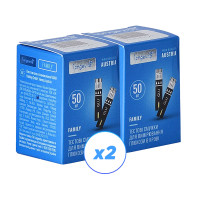 Набір Тест-смужок "Лонгевіта Фемелі" 2 уп. (100 шт.)