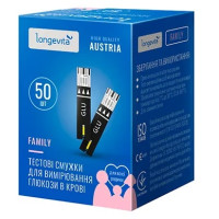 Тест-смужки Longevita Family (Лонгевіта Фемелі), 50 шт.