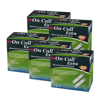 Набор Тест-полосок "On Call Extra" 5 уп. (250 шт.)