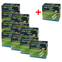 Набор 10+1! Тест-полоски "On Call Extra" (550 шт.)