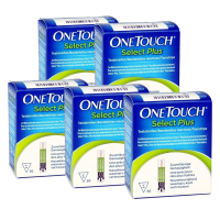 Набор тест-полосок "Ван Тач Селект Плюс", 5 уп. (250 шт.)