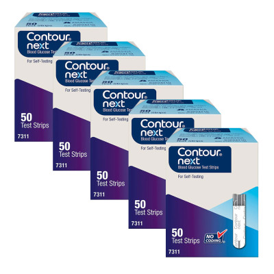 Тест-полоски Contour Next, 250 шт.