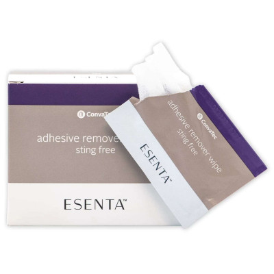 Салфетки для ухода за стомой ConvaCare Convatec | КонваКеа очищающие и удаляющие остатки адгезива, поштучно