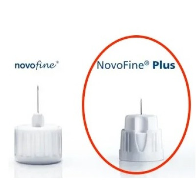 Иглы для инсулиновых шприц-ручек Новофайн Плюс 4 мм - Novofine Plus  4 мм 32G, поштучно (фасовка по 25 шт.)