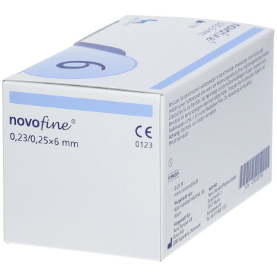 Иглы Новофайн (Novofine) 6 мм 32G, 100 шт.