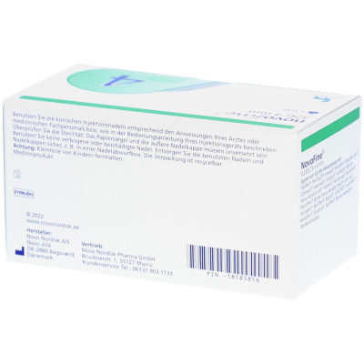 Иглы Новофайн (Novofine) 4 мм 32G, 100 шт.