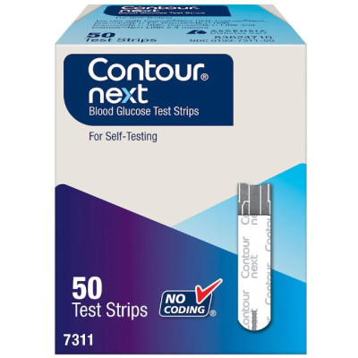 Тест-полоски Contour Next, 50 шт.