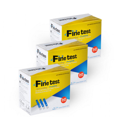 Тест-полоски Finetest Premium (Файнтест Премиум) №50 - 3 уп. (150 шт.)