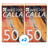 Набор тест-полосок "Веллион Калла" 2 уп. (100 шт.)