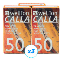 Тест-полоски Wellion Calla (Веллион Калла) №50 - 3 уп. (150 шт.) Тест-полоски Wellion Calla (Веллион Калла) №50 - 3 уп. (150 шт.)