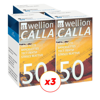 Тест-полоски Wellion Calla (Веллион Калла) №50 - 3 уп. (150 шт.)