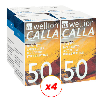 Тест-полоски Wellion Calla (Веллион Калла) №50 - 4 уп. (200 шт.)