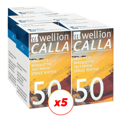 Набор тест-полосок "Веллион Калла" 5 уп. (250 шт.)