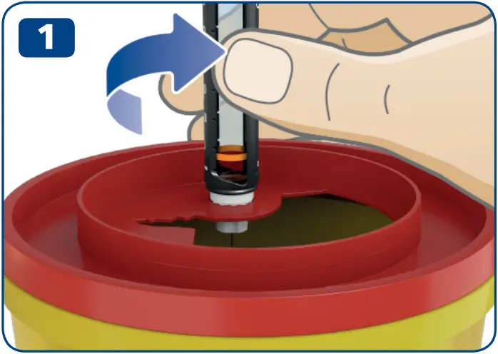 NovoPen Echo Plus - Після ін’єкції 1